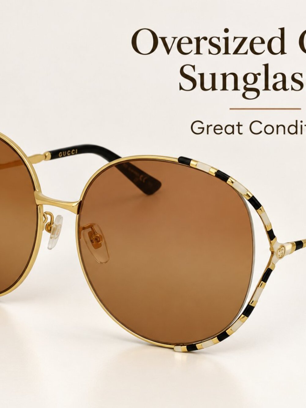 Gucci OverSized Sunglasses